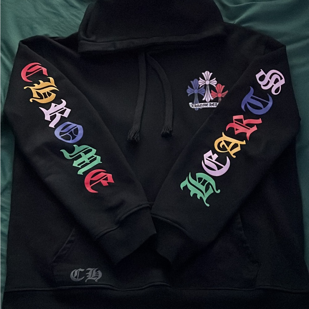 Chrome Hearts Black Multicolor Hoodie